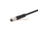 M5 3 Pin A Code Male Single-ended Cable Straight PUR