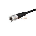 M9 4 Pin A Code Female Single-ended Cable Unshielded Straight PVC